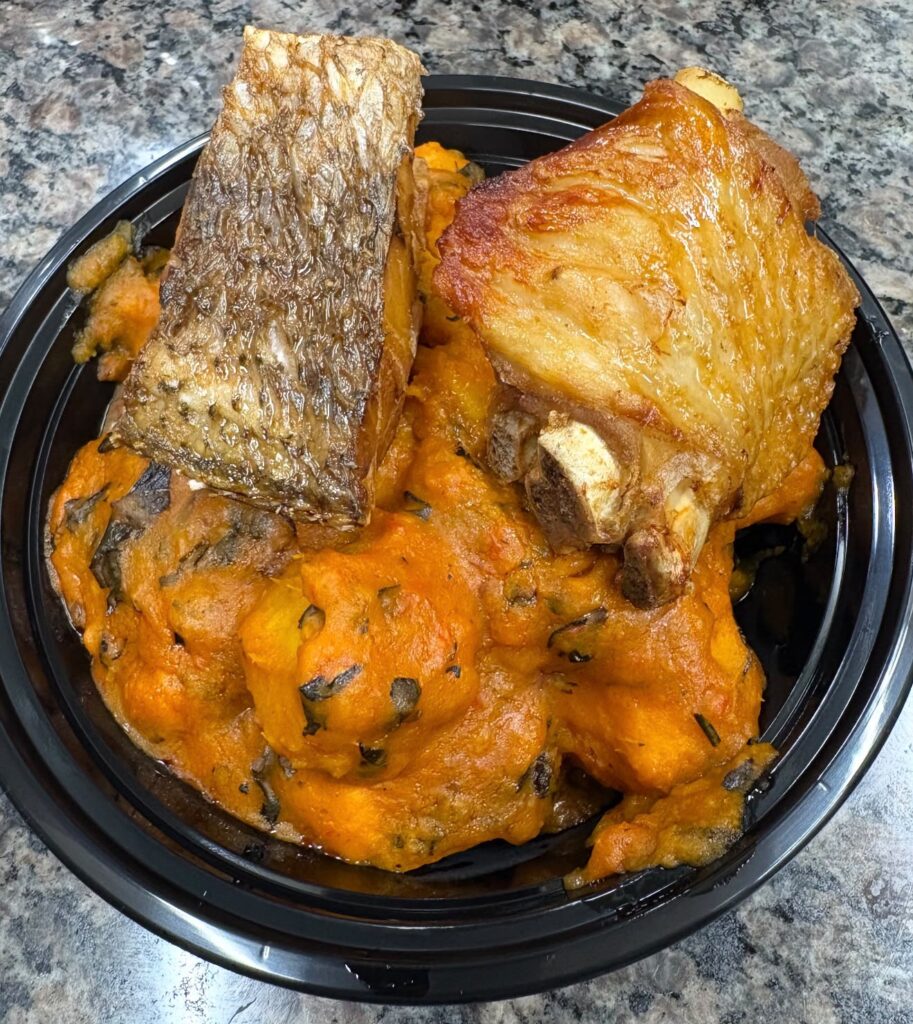 Nigerian Yam Porridge